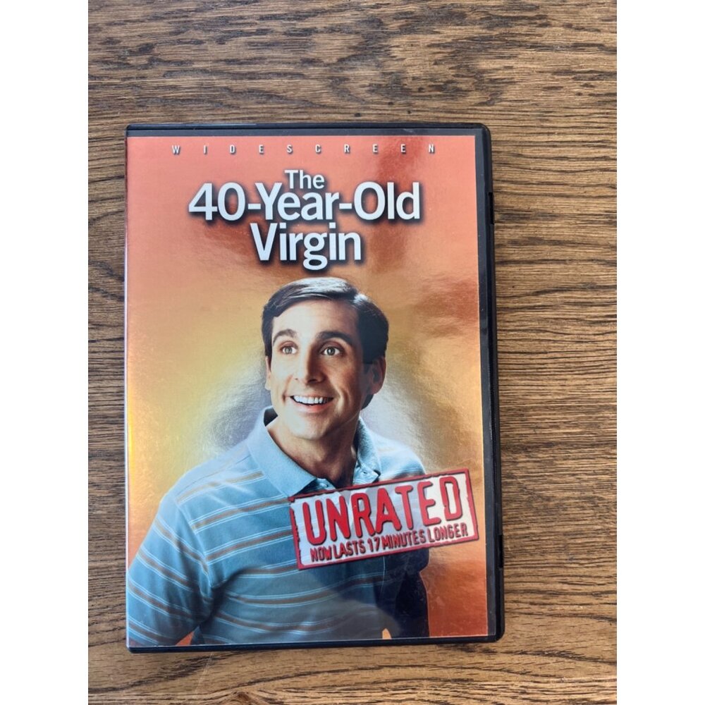 The 40-Year-Old Virgin DVD 2005 Comedy Movie Judd Apatow Steve Carell Pre-Owned